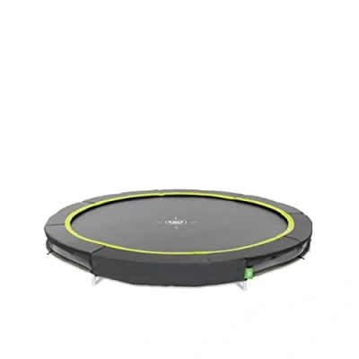Afbeelding van EXIT inground trampoline ø305cm Silhouette (zwart)