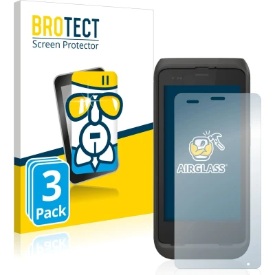 Afbeelding van BROTECT Screenprotector voor Honeywell CT45 XP Folie Beschermfolie Beschermglas transparant (3 Stuks)
