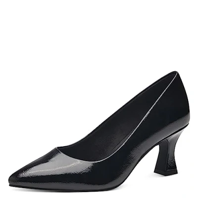 Afbeelding van Marco Tozzi Klassieke pumps black, Dames, Maat: 38, Black Hoogwaardig imitatieleer