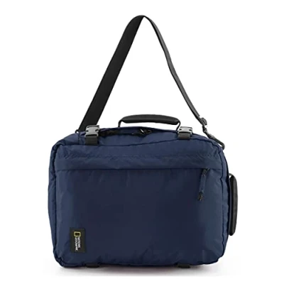 Afbeelding van National Geographic Opvouwbare Reistas met wielen / Weekendtas Vegan 48 Liter (S) Pathway N10442 Blauw