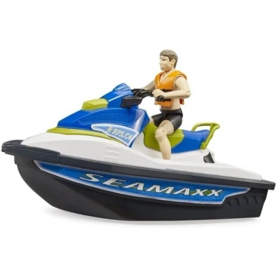 Afbeelding van Bruder Bworld watervoertuig met figuur