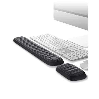 Afbeelding van Meatanty Gevoerde traagschuim polssteun voor desktop, laptop, Mac, verlicht polspijn en comfortabel typen
