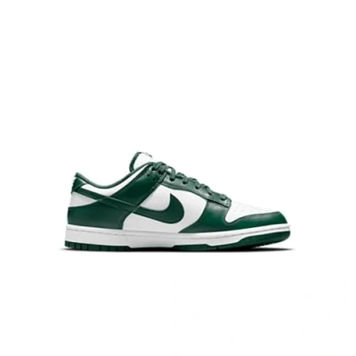 Afbeelding van Nike Sportswear DUNK Retro Sneakers laag White/team greenwhitetotal orange, Heren, Maat: 44.5, green white total orange Leer