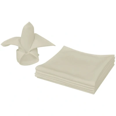 Afbeelding van Servetten 50 stuks créme 50x50 cm