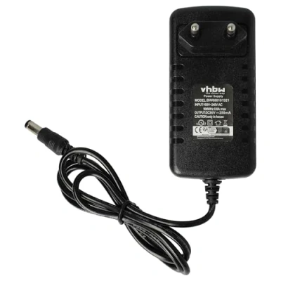 Afbeelding van vhbw Voeding voor stofzuiger compatibel met Rowenta Air Force 24V RH856 RH857 handstofzuiger 144 cm