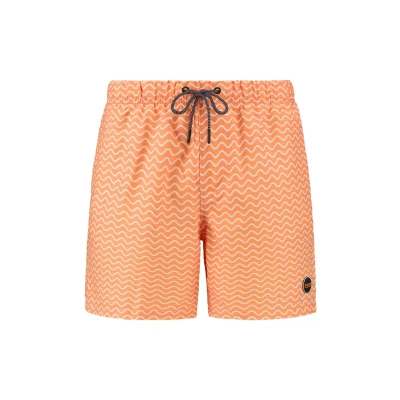 Afbeelding van Shiwi Regular FIT HIGH TIDE Zwemshorts, Heren, Maat: 3XL, Melon orange