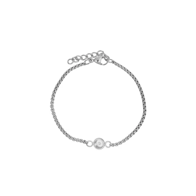 Afbeelding van Box Chain iXXXi Armband Top Part Base Silver