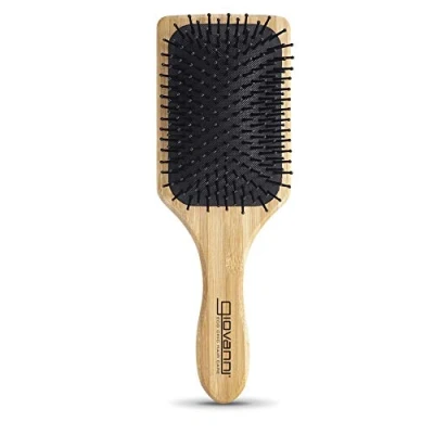 Afbeelding van Giovanni Cosmetics Hair Brush Bamboo Oval with Nylon Bristles