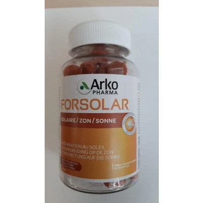 Afbeelding van Arkopharma Forsolar zon gummies 60st