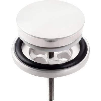 Afbeelding van Clou Mini Wash Me plug met afdekkap niet afsluitbaar mat wit