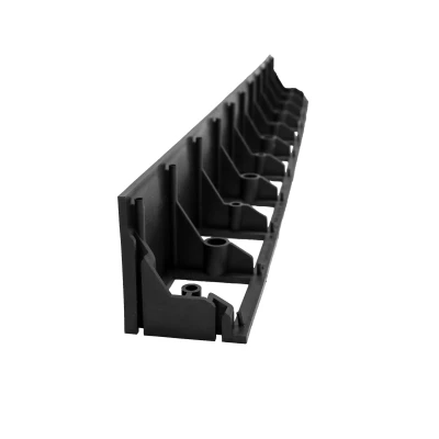 Afbeelding van Wovar Borderrand Kunststof Zwart 1000 x 80 58 mm Per Stuk