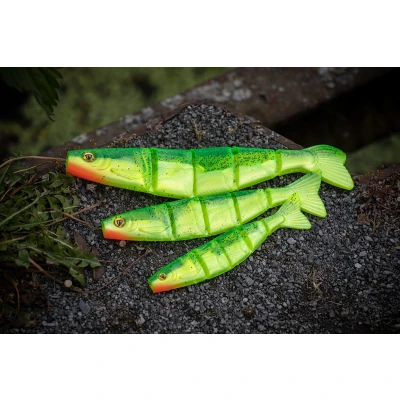 Afbeelding van Fox Rage Pro Shad Jointed Ultra UV 14cm Kleur : Lemon Tiger
