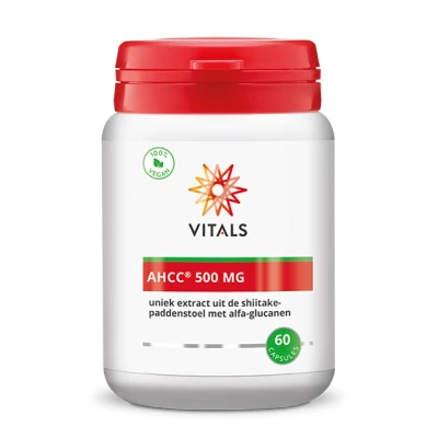 Afbeelding van Vitals AHCC 500 mg Capsules