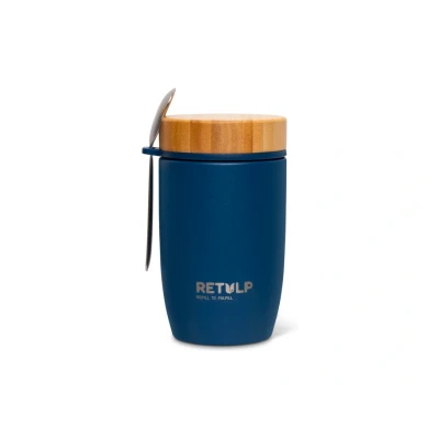 Afbeelding van Retulp Lunchbeker Big Mug Premium Blue 500 ml