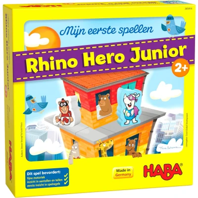 Afbeelding van Mijn Eerste Spellen: Rhino Hero (NL)
