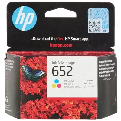 Afbeelding van HP 652 (F6V24AE) Inktcartridge 3 kleuren