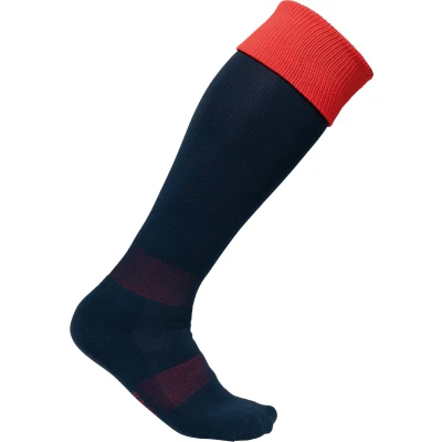 Afbeelding van PROACT Tweekleurige sportsokken PA0300 Sporty Navy / Red