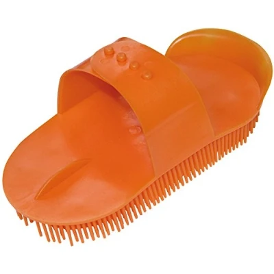 Afbeelding van Harry&#039;s Horse Rosborstel Sarvis Oranje One Size Agradi.be