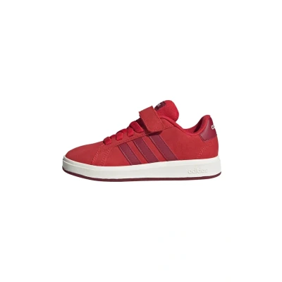 Afbeelding van adidas Grand Court 00s Shoes Kids schoenen, uniseks, kinderen, Collegiate Red Burgundy Off White