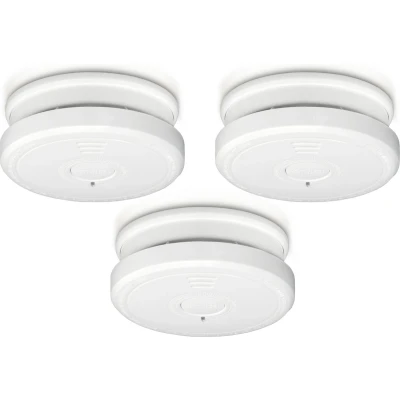 Afbeelding van Alecto SA20 3x Rookmelder, 3 pack, wit White