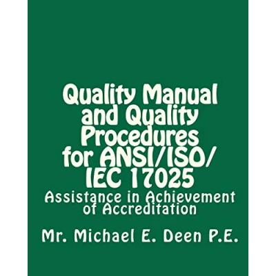 Afbeelding van Quality Manual and Procedures for Ansi/Iso/Iec 17025
