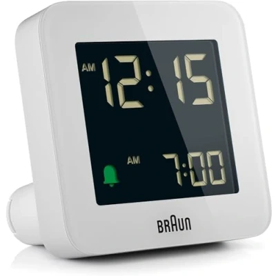 Afbeelding van Braun BC09 Digitale reisklok, wit