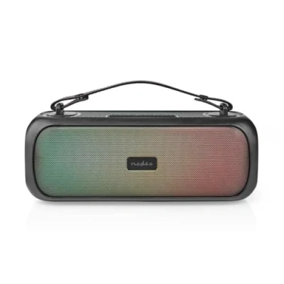 Afbeelding van Nedis Bluetooth Party Boombox SPBB316BK Zwart Black / 0.80 m