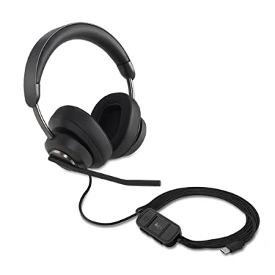 Afbeelding van Kensington Usb c Headset H2000, Over ear, Zwart