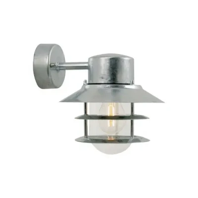 Afbeelding van Nordlux Blokhus 25051031 Buitenlamp (wand) Spaarlamp, LED E27 60 W Staal