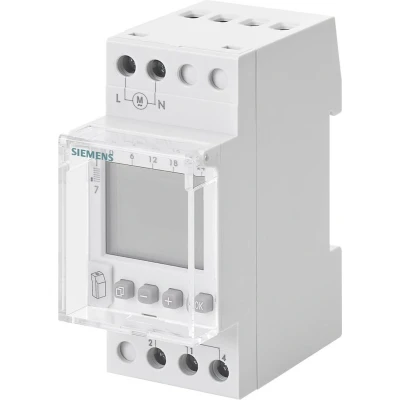 Afbeelding van Siemens 7LF4521 0 DIN rail schakelklok Digitaal 230 V/AC 4000 W