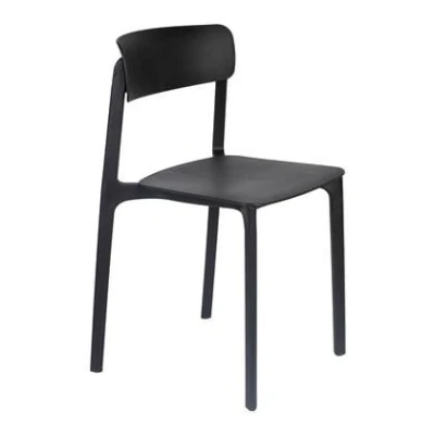 Afbeelding van Livingstone Design James Eetkamerstoel Zwart