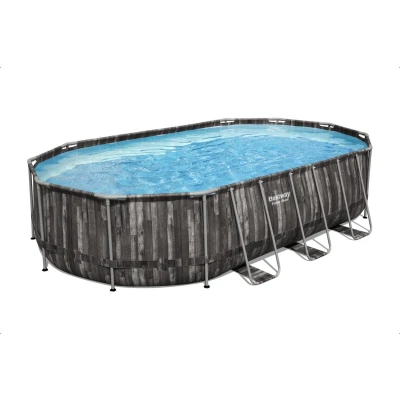 Afbeelding van Bestway Opzetzwembad Power Steel Ovaal Ø610x366x122cm