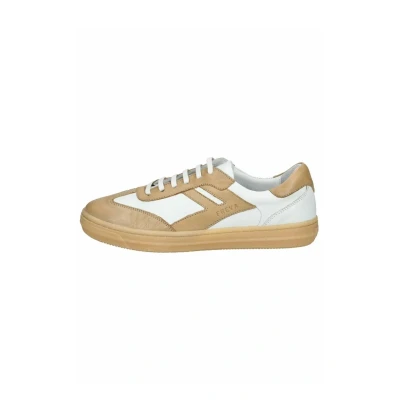 Afbeelding van Andrea Conti Sneakers laag, Dames, Maat: 40, Weiß camel 546 Leer