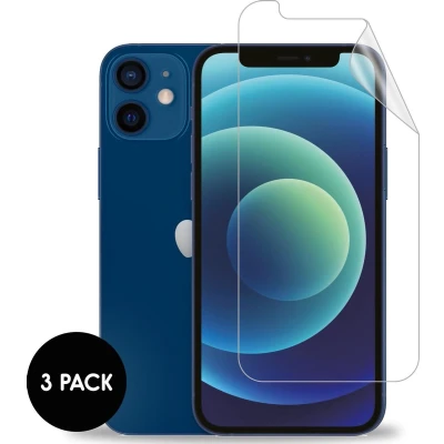 Afbeelding van iMoshion Screenprotector Geschikt voor iPhone 12 Mini Folie 3 pack