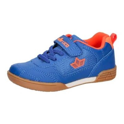 Afbeelding van Lico Bernie V Multisport Indoorschoenen, uniseks, kinderen, Blauw/Oranje