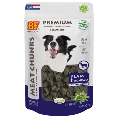 Afbeelding van 12x BF Petfood Meat Chunks Lam 200 gr