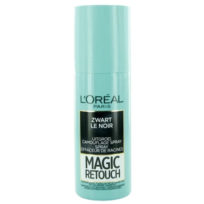 Afbeelding van L’Oréal Magic Retouch Uitgroei Camoufleerspray Zwart 75ml
