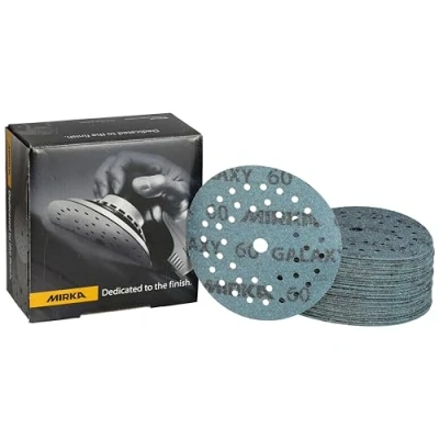 Afbeelding van MIRKA Galaxy schuurschijven 125mm 50 stuks P60