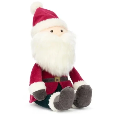 Afbeelding van Jellycat knuffelkerstman jolly santa 42 cm