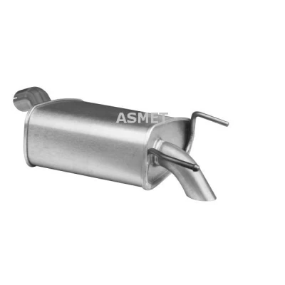 Afbeelding van ASMET 05.170 Einddemper OPEL: Vectra C Saloon