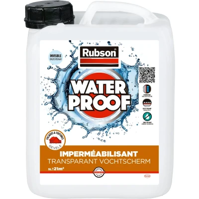 Afbeelding van Rubson invisible transparant vochtscherm 5 l 10 gratis