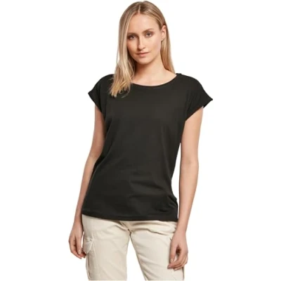 Afbeelding van Urban Classics Dames Tshirt 3XL Basic Zwart