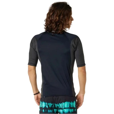 Afbeelding van Rip Curl Waves PERF Tshirt print, Heren, Maat: Medium, Black