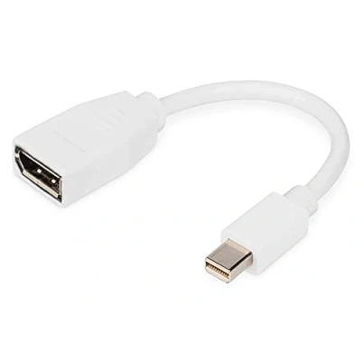 Afbeelding van Digitus DB 340405 001 W DisplayPort kabel Adapter stekker, Mini stekker 0.15 m Wit