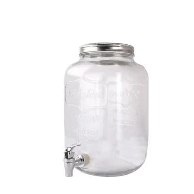 Afbeelding van Waterkan met kraan La Mediterránea Glas 4 L (6 Stuks)