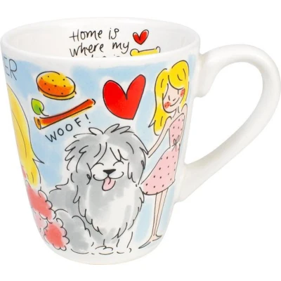 Afbeelding van Blond Amsterdam Mok Dog Lover 0,35L 9X9X11CM