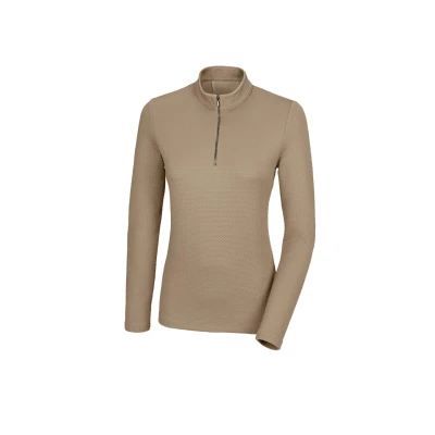 Image de Pikeur Chemise Sports avec Fermeture Éclair Soft Taupe EU 34