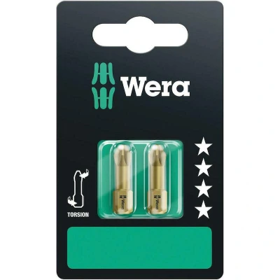 Image de WERA 855/1 TH SB SiS embout Pozidriv, PZ 1 x 25 mm (2 pièces) 05073370001