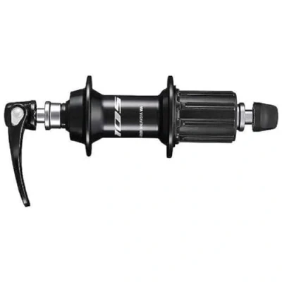 Afbeelding van Shimano Achternaaf 10/11 speed 105 HB R7000 32 gaats met 163 mm snelspanner zwart