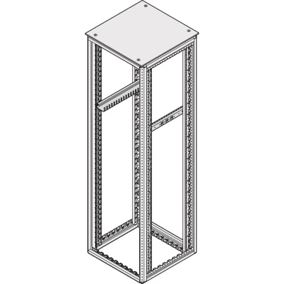 Afbeelding van Schroff 23130103 19 inch Rails voor patchkast